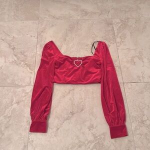 Free- Forever 21 velvet blouse